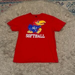 Kansas Jayhawks Softball tshirt size medium